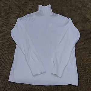 NWT Gap winter white turtleneck sweater size small